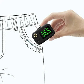 Nov elektronski termometer digitalni infrardeči brezkontaktno merjenje telesne toplote mobilni telefon povezan termometer
