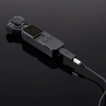 Za DJI Osmo Žep 3,5 mm MIC Adapter Podpira Zunanje 3.5 mm, Mikrofon Mic Adapter za DJI Osmo Žep Dodatki
