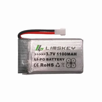 Limskey 3,7 V 1100mAH Lipo Baterije Za SYMA X5SC X5SW X5uw x5uc x5hw x5hc H11D H11C 3,7 V: 1100 mAH 25C razrešnice 903052