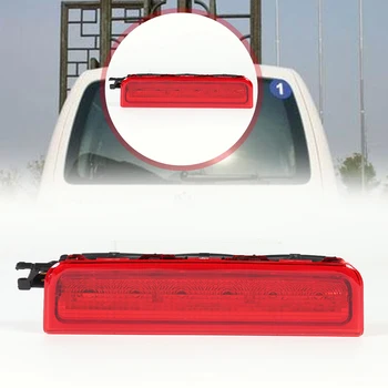 Visoko Svetlost LED Tretja 3. Zavorna Luč Rdeče Leče Center Visoko Gori Oči Raven Zadnje Stop luči za VW Caddy 2002-2008