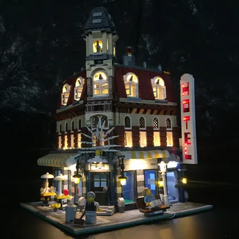 Light Up Kit Za Lego Ustvarite Cafe Kotu Združljiv Z 10182 in 15002