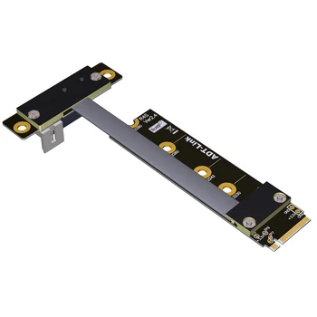8G/sbt PCIE x1 pci-e 3.0 1x NA M. 2 tipka M Riser vmesniško Kartico Razširitev Ploski Kabel M2 tipko M, 1 Pci-express 3 cm - 100 cm