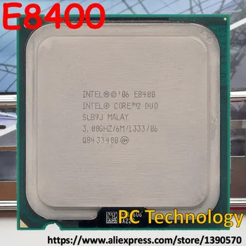 Original Intel Core 2 Duo CPU E8400 Processor 3.00 Ghz, 6M 1333 Socket 775 ladja v roku 1 dan