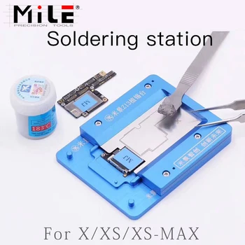 Mijing Z13 Z15 Z16 BGA Reballing Kit Komplet Tin Sajenje šablona Držalo za iPhone X XS MAX XR 11 11 PRO Max PCB Popravilo matične plošče