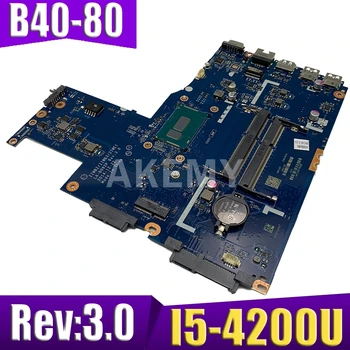 ZIWB2/ZIWB3/ZIWE1 LA-B092P Rev:3.0 matično ploščo Za Lenovo B40-80 Prenosni računalnik z matično ploščo ( Za intel I5-4200U CPU ) testirani