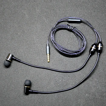 Top Anti-sevanje in-Ear Slušalke Zraka Cev Akustični Čepkov Stereo Glasbe 3,5 mm PRIKLJUČEK za Slušalke Zmanjšanje Hrupa za xiaomi iphone