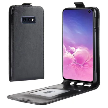 JONSNOW Flip Usnjena torbica za Samsung S10 Plus Telefon Pokrovček za Galaxy S10 Flip Primeru za Samsung S10e z Reže za Kartice