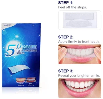 MJ 14 Parov Napredno Gel za Beljenje Zob Trakovi Madeže Zob Odstranitev za Ustno Higieno Čiščenje Dvojno Elastično Zobni Beljenje Trakov