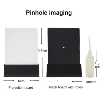 Velika Velikost Optičnega Nastavite Konveksno Konkavno Lečo Objektiva Tri-line Vir Svetlobe, Optični Klopi Pinhole Imaging Dvodimenzionalni Imaging Trikotno