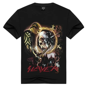 2018 vroče prodaje Slayer band Moški/ženske t-shirt je slayer Hitrost Kovinski majica s kratkimi rokavi moški tshirt punk oblačila poletne ulične