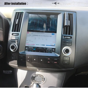 Za Infiniti FX FX35/FX45 2003 - 2009 Avto multimedijski predvajalnik, Radio Stereo Tesla Zaslon Android PX6 Radio, GPS Navigacija Vodja enote