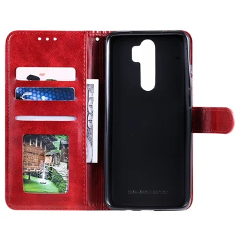 Usnja Flip Case Za Redmi 7 8 Opomba 7 8 Pro T Denarnice Kritje Redmi K 20 30 Pro Mi A3 CC9E Xiaomi 9 Lite CC9 Telefon Fundas