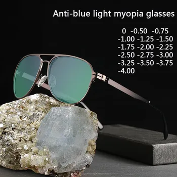 Modra Svetloba Blokiranje Očala Računalnik Kratkovidnost Očala Zaščito Blue Ray Očala Proti Sevanju Kratkovidnost očala -1.0 -1.5 -2.0