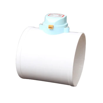 Plastični zračni dušilec ventil ogrevanje, prezračevanje električna zračni kanal motorizirana blažilnik za prezračevanje cevi ventil 220V 24V 12V
