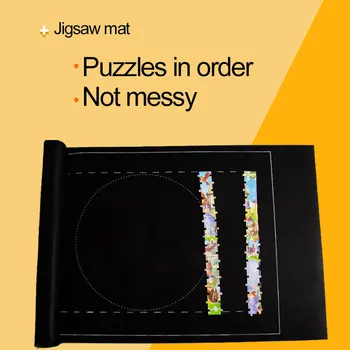Uganke Mat Jigsaw Roll Počutil Mat Igrajo Mat Uganke Odejo Do 3000 Kos Sestavljanke Dodatki Prenosni Potovanja Vrečko Za Shranjevanje