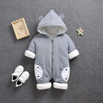 2020 Nove Rusije Baby kostum, igralne obleke Obleke hladnih Zimskih Fant Dekle Oblačilo Zgostitev Toplo, Udobno Čistega Bombaža plašč suknjič otroci