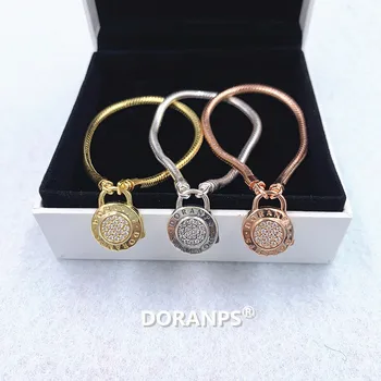 2020 Fine jewelries DORANPS original 925 kroglice zapestnice, ženske bangle zapestnica nakit dajanja daril,1pz