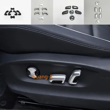 Za VW Golf-2019 & Passat Alltrack Tiguan Touran 1pcs Avtomobilski sedež prilagoditev gumb gumb preklopite pokrov, okvir nalepke styling