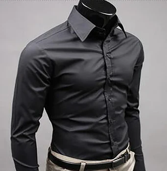 Moška majica barva bombaž lep majica poletje poslovno obleko korejski več barve obleko srajco kaže, temperament vroče