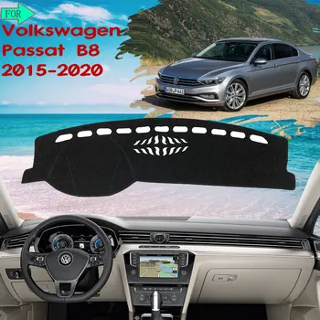 Za VW Passat Volkswagen B8-2020 2016 2017 2018 nadzorni Plošči Mat Pokrov Zaščitni Izognili Svetlobe Preprogo Avto-Nalepke-Dodatki