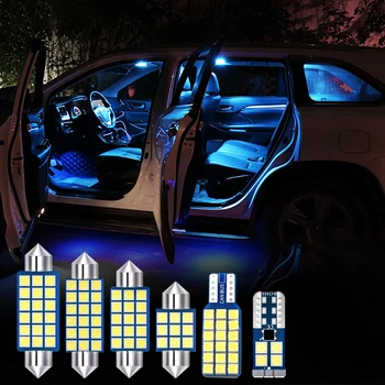Za Skoda Yeti 5L 2013 2016 2017 5pcs 12v Avtomobilska LED Sijalke Notranje Luči Komplet Dome Branje Svetilke Trunk Svetlobe Dodatki