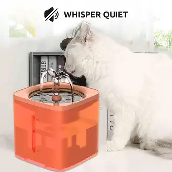 2L Hišnih Mačk Vodnjak Ultra-tih ZDA/EU Plug Samodejno Mačka Razpršilnik Vode Pijem Napajalni Skledo Hišne Potrebščine