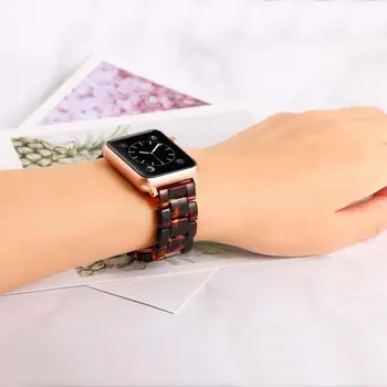 Smole trak Za Apple watch band 44 mm 40 mm iwatch band 42mm 38 mm, iz nerjavnega jekla Watchband zapestnica za Apple watch serie 5 4 3