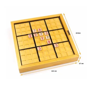 Klasično Leseno Sudoku Namizne Igre Pomnilnika, Šah, Sudoku Puzzle Igra Izobraževalne Matematike Igrače darilo za Rojstni dan