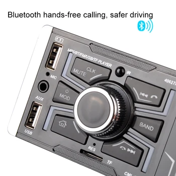 Avtomobil MP4 12V 4.1 palčni zaslon na dotik 4062TM Bluetooth
