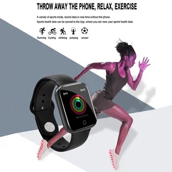 DZLST 2020 Moda Pametno Gledati Ženske Moški Dotik, Bluetooth Klic I5 Smartwatch Inteligentni Fitnes Srčnega utripa Pametne Ure
