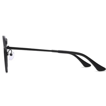 Vintage Okrogla sončna Očala Ženske, Moške blagovne Znamke Rimless sončna Očala Odtenki UV400 Retro Roza Ogledalo Sunglass Ženski Moški Očala