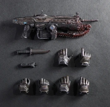 IGRAJO UMETNOSTI Gears Of Wars Marcus Fenix Film Znak Akcije Slika Model Igrače 27 cm