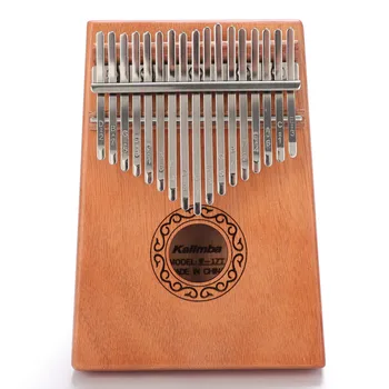 17-Ključ Kalimba Mahagoni Palec Palec Klavir Prst Tolkala Visoko Kakovostnih Lesenih Instrument Palec Klavir