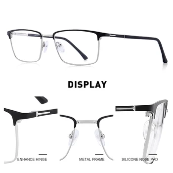 MERRYS DESIGN Moških Recept Očala Moda Kvadratnih Kratkovidnost Očala Moški Poslovni Slog Okvirji Optičnih Očal S2016PG