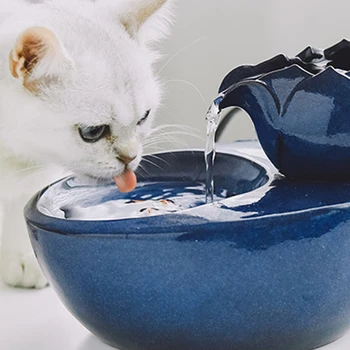 Praktično Mačke, Psi Električni Krog Bazen Pitne Vodnjak Samodejno Obtoku