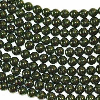 2 barvi naravnega kamna modro zeleno peščenjak galaxy 2 3 4 6 8 10 12 14 mm krog svoboden kroglice diy nakit, izdelava 15inch B130