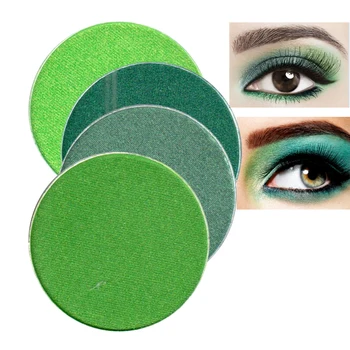 Barva Salon Mat Priljubljena Zeleno Senčilo V Prahu Make Up Mat Bleščice Šimrom Pigment Kristalno Ličila Senčilo