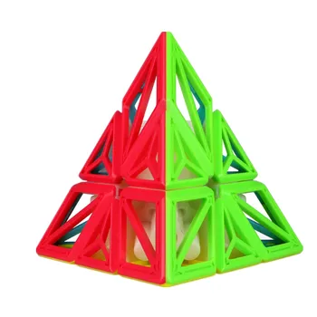 QiYi DNK Letalo Konkavno 3x3 Magic Cube Stickerless Najnovejši 3x3x3 Hitrost Kocka, Kocka, Igrače za Otroke