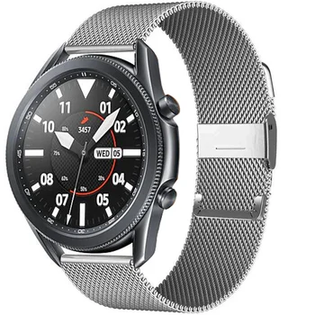 Milanese trak Za Samsung Galaxy watch 3 45mm 41mm/Aktivna 2 46mm/42mm Prestavi S3 Obmejni 20 mm 22 mm zapestnica Huawei GT/2/2e band
