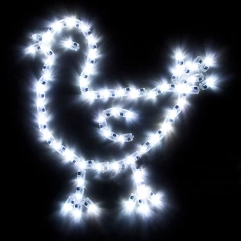 Stranka Dobave 50pcs/veliko LED Baloni Svetlobo Žareče Nalepko Festival Božič, Novo Leto Happy Birthday Party Poročni Dekoracijo,W