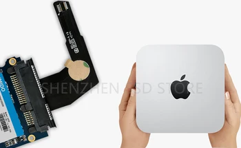 SSD SATA HDD Trdi Disk Flex Kabel polnilec Za Apple Mac Mini A1347 (2012) / MD387 MD388 2. 821-1501-A z ssd Namestite Catalina