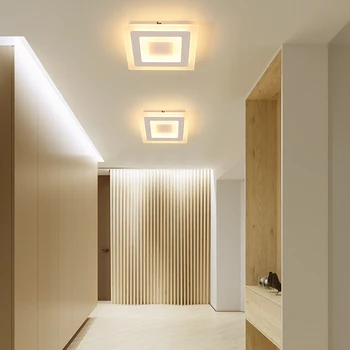 Sodobni LED Stropni Ligjts za Koridor oltarja minimalističen verandi preddverju balkona led Domov stropna svetilka, Dekorativne Svetilke
