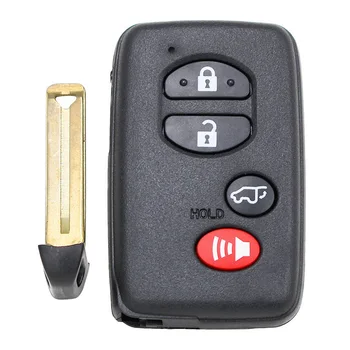 Smart 3+1 suv gumb za Daljinsko Tipko ASK314.3Mhz ID71-0140 Uporabite za Toyota Camry Reiz Prado Avalon 2005-2010 TOY48 zasilni ključ
