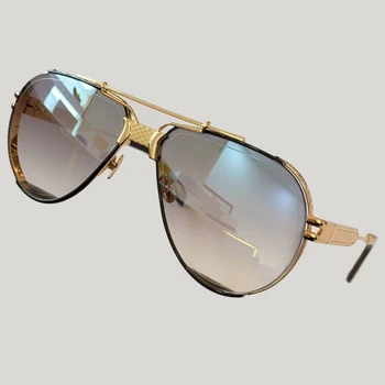 Vintage Kovinski Okvir Moških Sončna Očala Z Blagovno Znamko Klasičnih Pilotni Ogledalo Sončna Očala Ženski Luksuzni