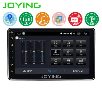 Joying Univerzalno 1 din 7 palčni Quar Core Android Avto Radio s Ogledalo Povezavo Št DVD Avto Multimedijski Predvajalnik Autoradio BT GPS Fotoaparat
