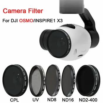 Brusnice Filter UV/CPL/ND2-400/ND8/ND16 Fotoaparat Filter Za DJI OSMO/INSPIRE1 X3
