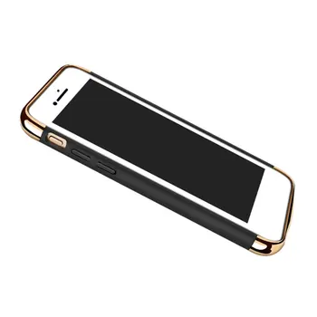 Prenosni Potujete backup moči banke primeru Zunanje Baterije Polnilnik Nazaj Posnetek Primeru Zajema napajanje Za iPhone 7 6 6S Plus
