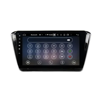 Carplay Android 10 Zaslon Avto Multimedijski Predvajalnik DVD-jev za Skoda Superb-2018 GPS Navigacija Radio Audio Video Stereo Vodja Enote
