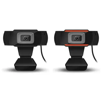 USB HD 480P Kamero za Računalnik Prenosni računalnik Samodejno Ostrenje High-end Video Klic spletne Kamere Kamere Z Zmanjšanjem Hrupa Mikrofon