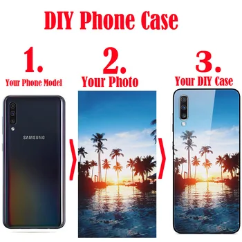 Po meri DIY Stekla Primeru Telefon Za Xiaomi Redmi 8 Primeru Redmi opomba 9 9 8 Pro 8A Odbijač Mi 9 Lite 9Pro CC9 Mi Opomba 10 Pro